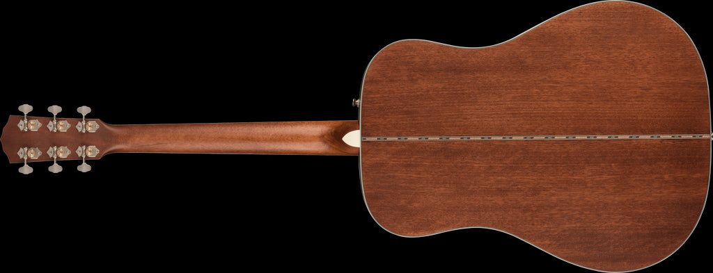 Fender PD 220E Dreadnought All Mhgny Ovangkol FB Aged Cognac Burst