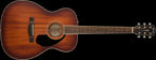 Fender PO 220E Orchestra All Mhgny Ovangkol FB Aged Cognac Burst