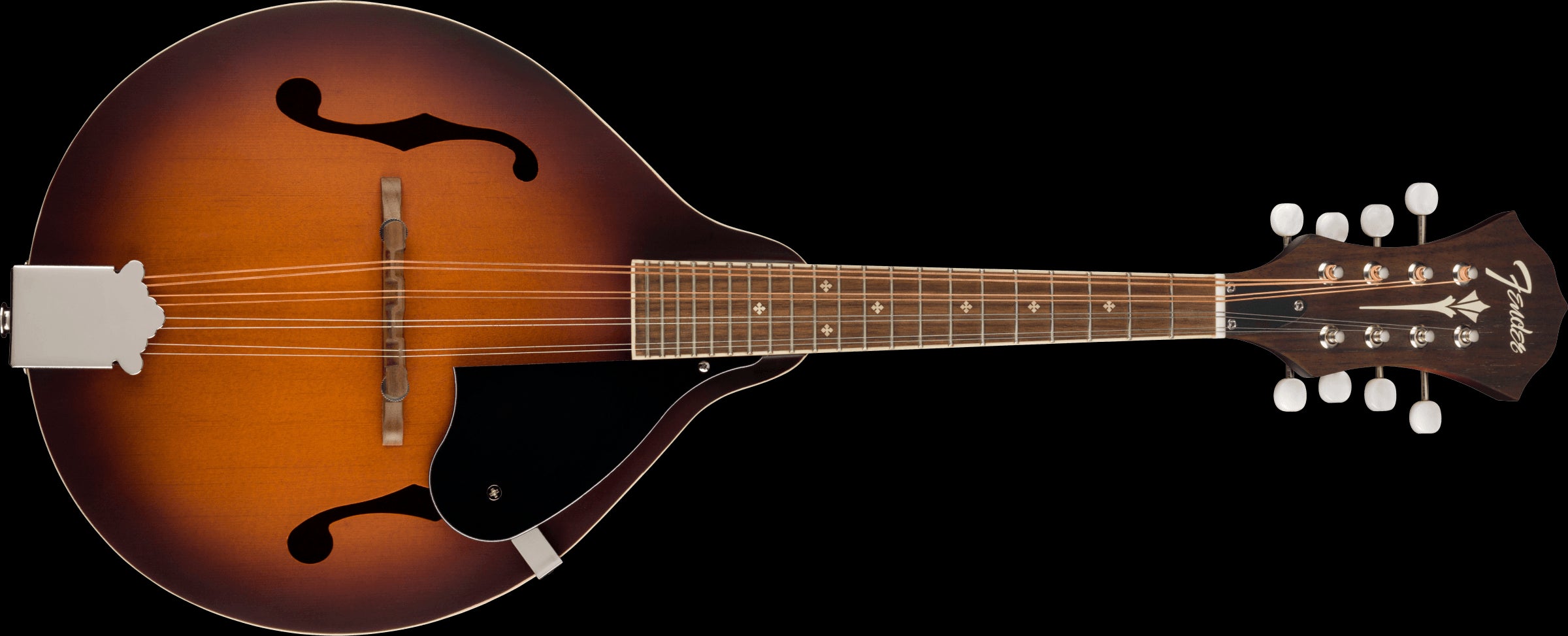Fender PM 180E Mandolin Walnut Fretboard - Aged Cognac Burst