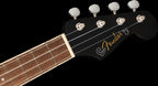 Fender Avalon Tenor Ukulele Walnut Fretboard - Black