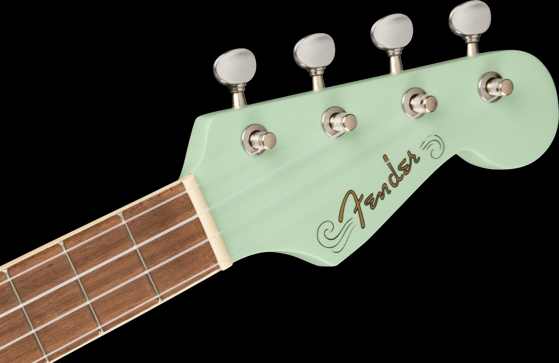 Fender Avalon Tenor Ukulele with Walnut Fretboard - Surf Green