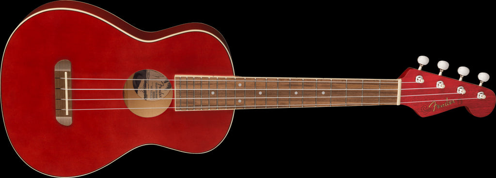 Fender Avalon Tenor Ukulele with Walnut Fretboard - Cherry