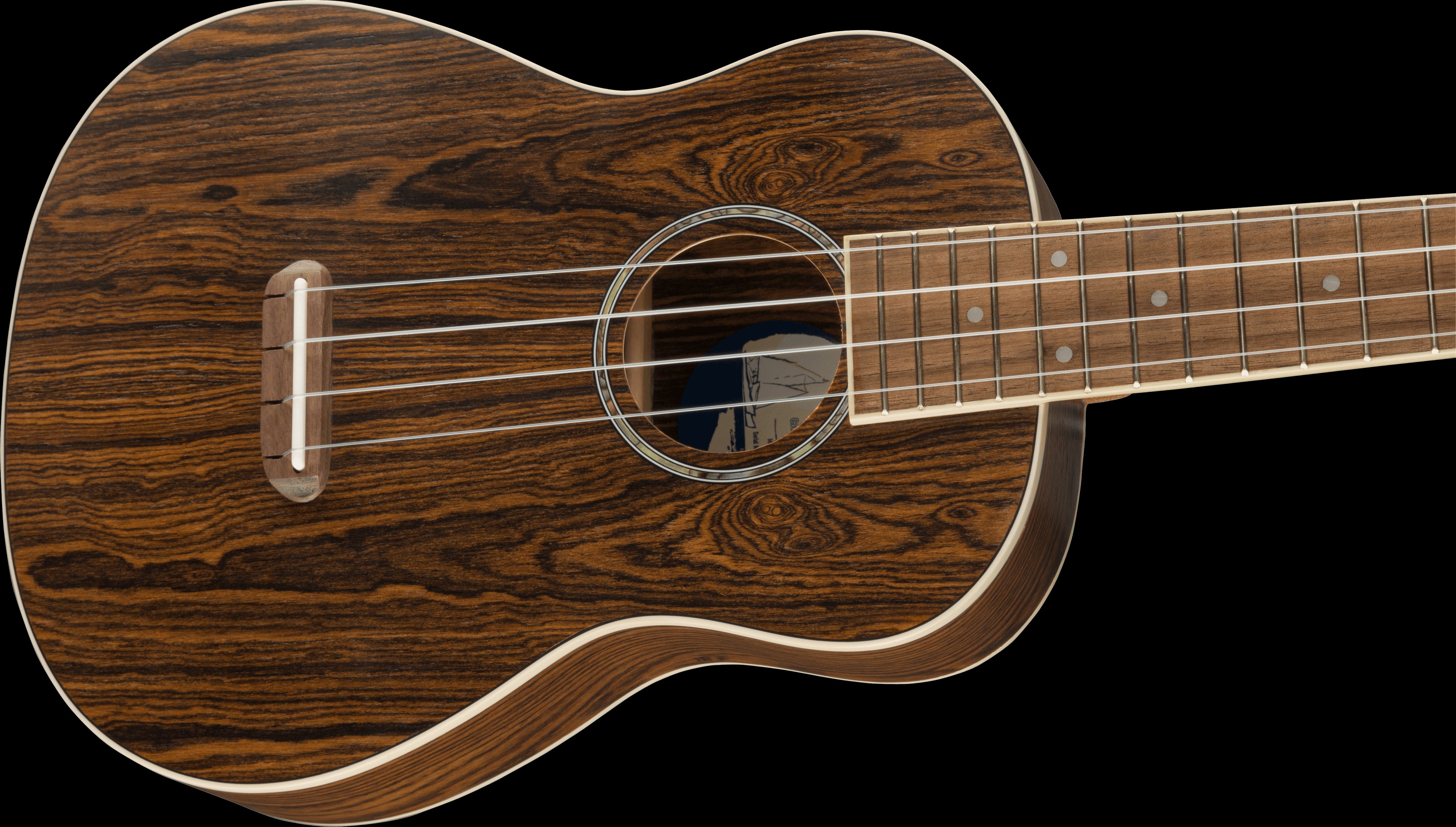 Fender Zuma Exotic Concert Ukulele Walnut Fretboard - Bocote