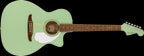 Fender California Player Newporter Acoustic Guitar with Fishman Pickup - Surf Green