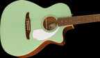 Fender California Player Newporter Acoustic Guitar with Fishman Pickup - Surf Green
