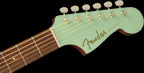 Fender California Player Newporter Acoustic Guitar with Fishman Pickup - Surf Green