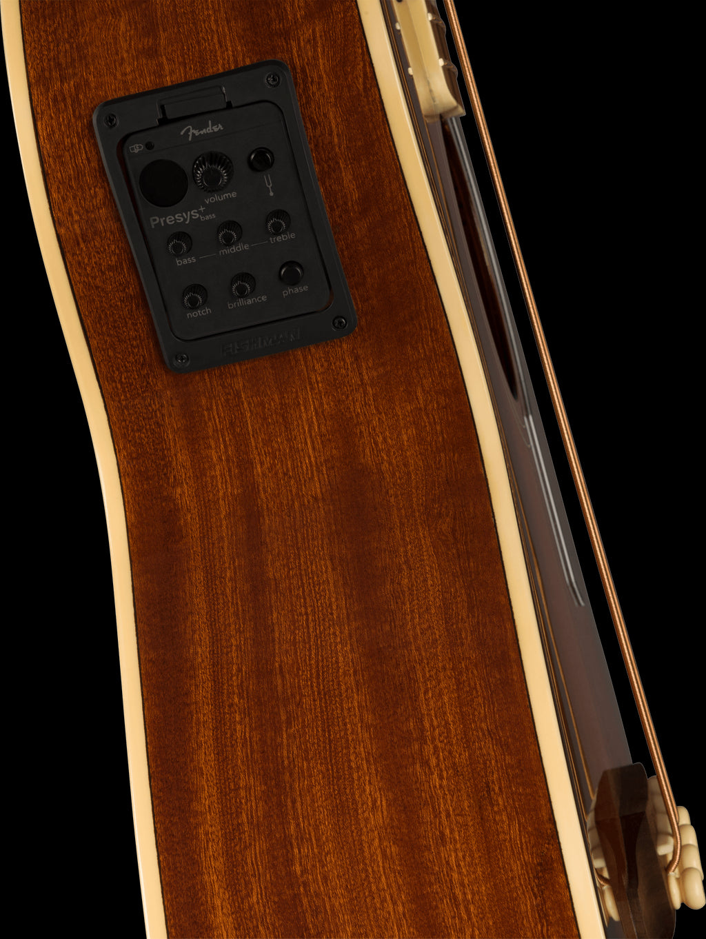 Fender Kingman Acoustic Bass Guitar - Shaded Edge Burst