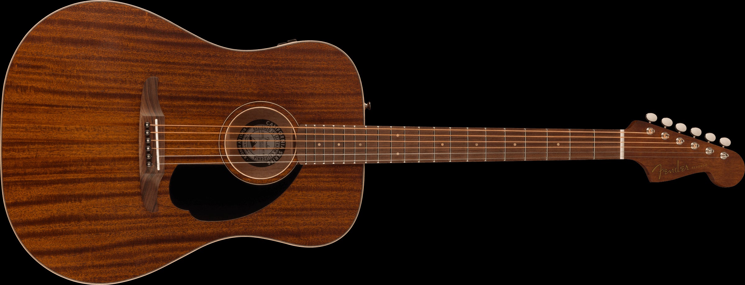 Fender Redondo Special Acoustic Guitar - Black Pickguard - Natural