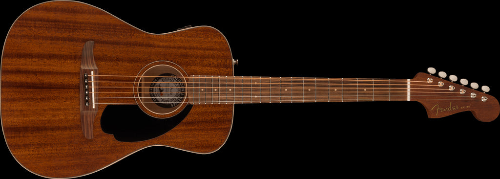 Fender Malibu Special Acoustic Guitar - Black Pickguard - Natural