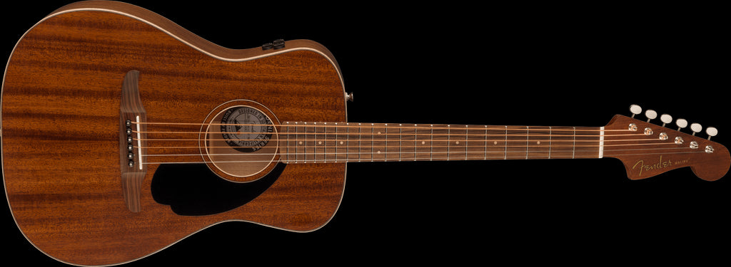 Fender Malibu Special Acoustic Guitar - Black Pickguard - Natural