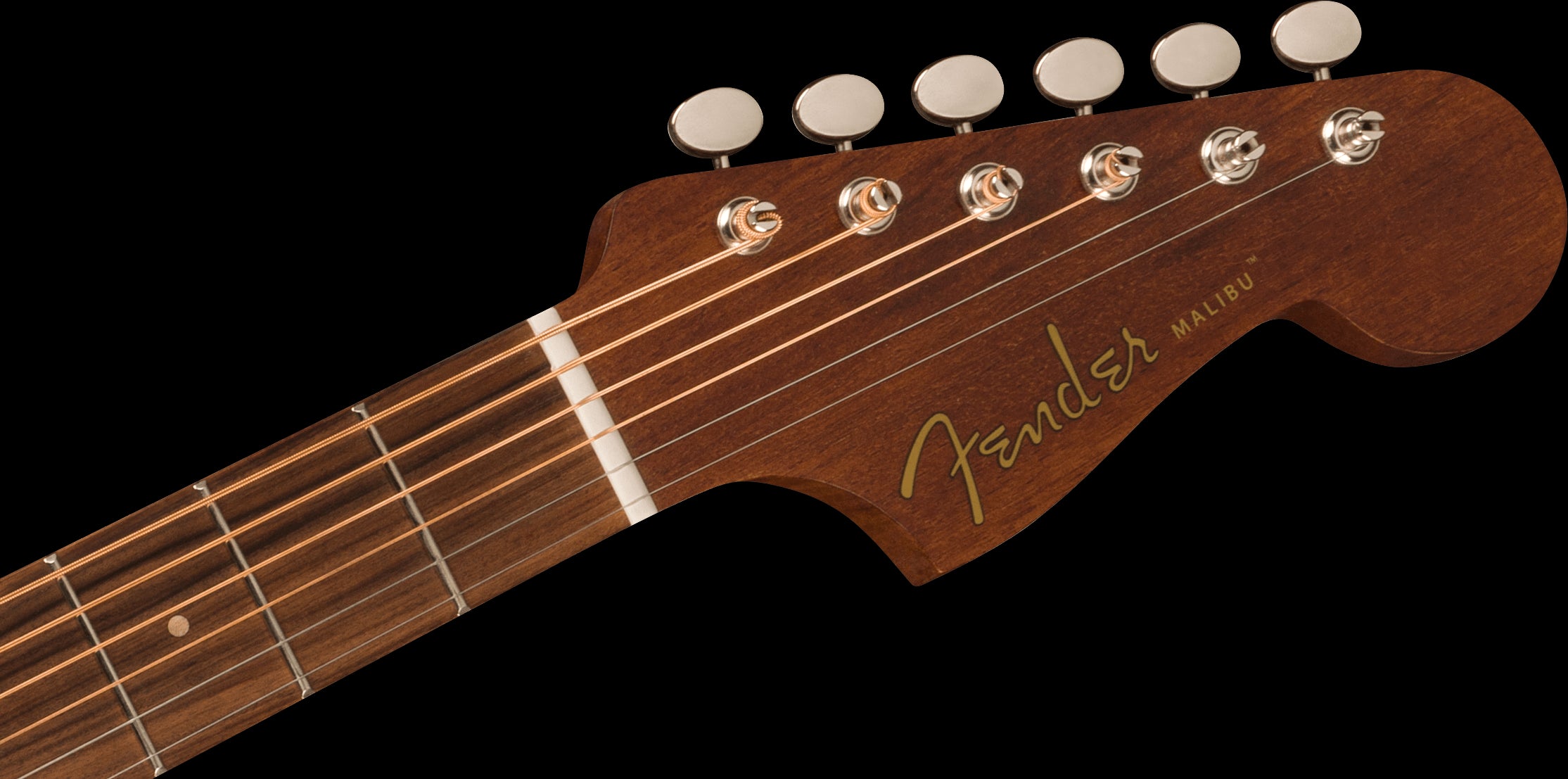 Fender Malibu Special Acoustic Guitar - Black Pickguard - Natural