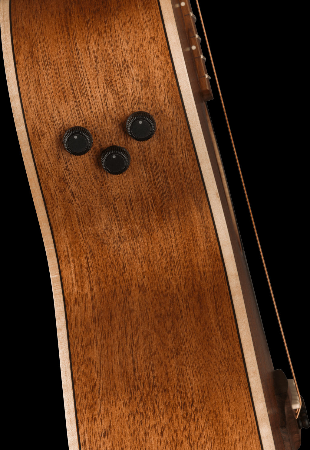 Fender Newporter Special Acoustic Guitar - Black Pickguard - Natural