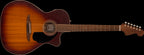 Fender Newporter Special Acoustic Guitar - Black Pickguard - Honey Burst