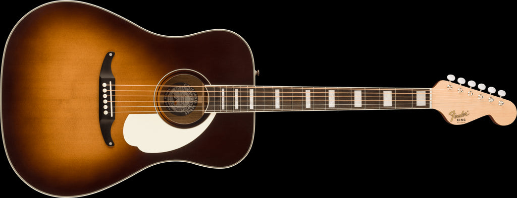 Fender King Vintage Acoustic Guitar - Gold Pickguard - Mojave