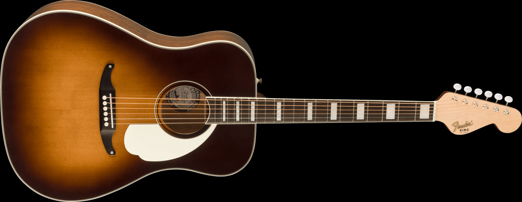 Fender King Vintage Acoustic Guitar - Gold Pickguard - Mojave