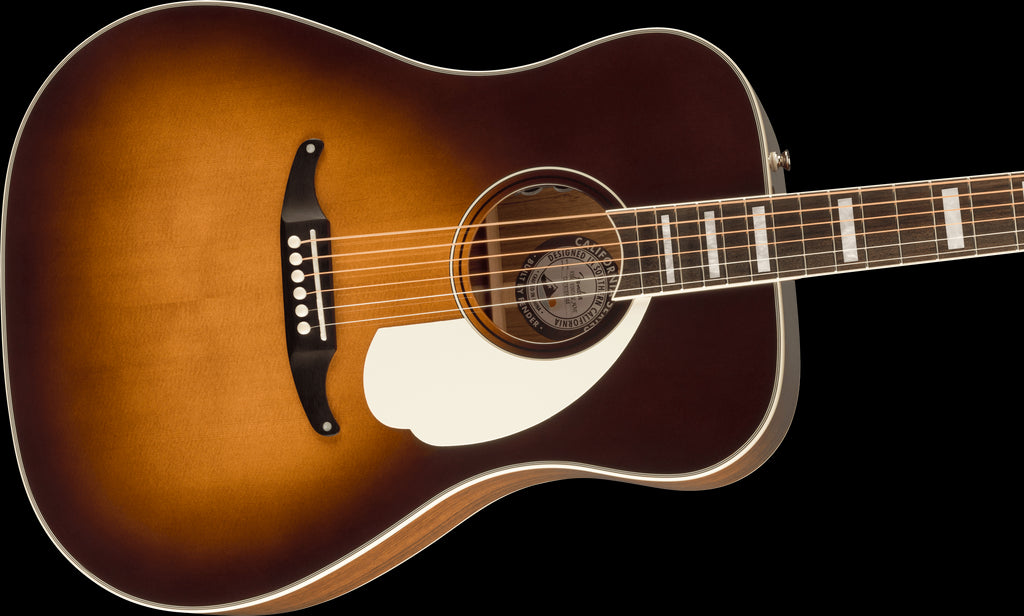 Fender King Vintage Acoustic Guitar - Gold Pickguard - Mojave