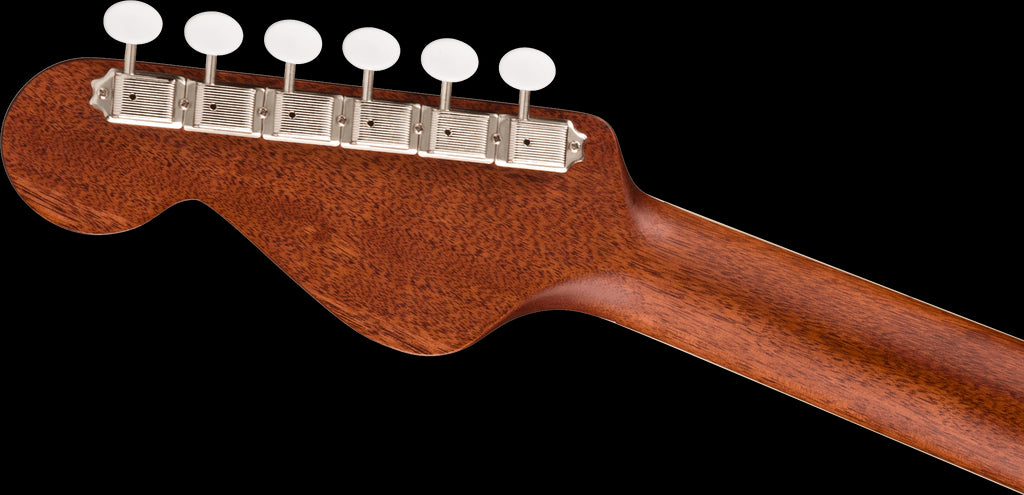 Fender Malibu Vintage Acoustic Guitar - Gold Pickguard - Aged Natural