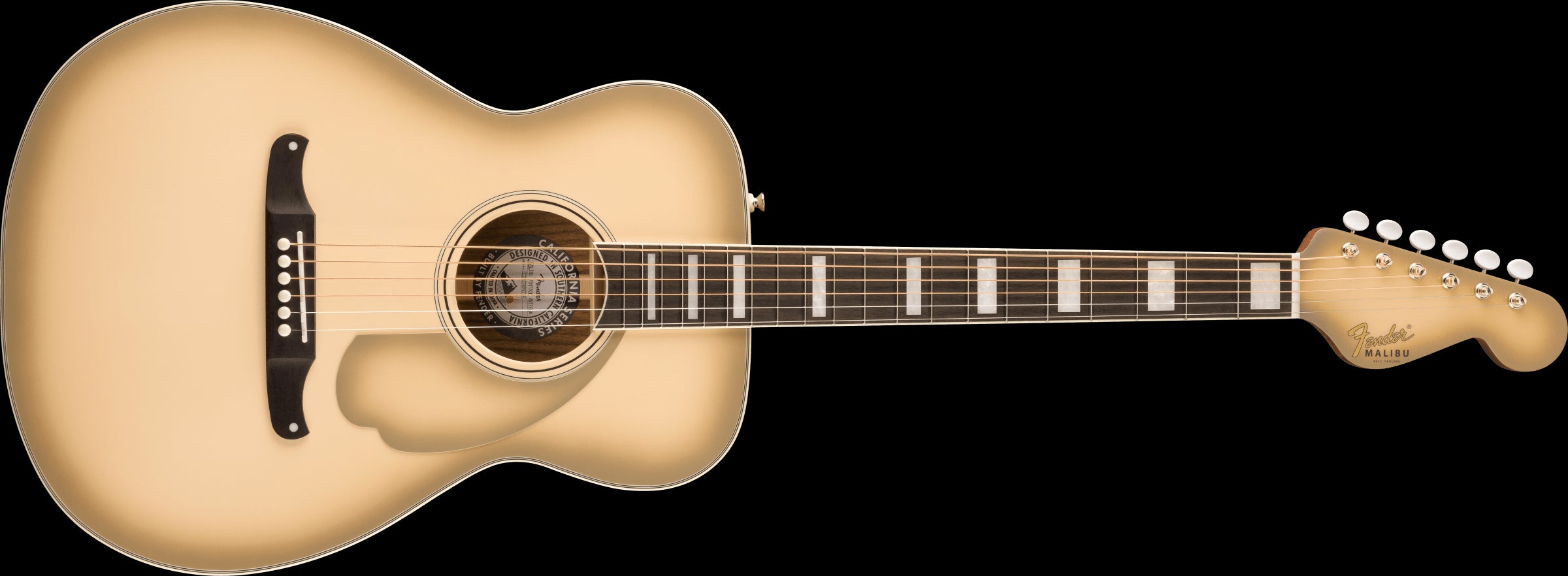 Fender Limited Edition California Vintage Malibu with Case, Antigua Pickguard, Antigua