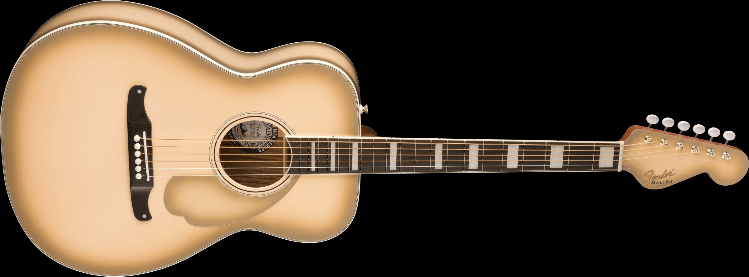 Fender Limited Edition California Vintage Malibu with Case, Antigua Pickguard, Antigua