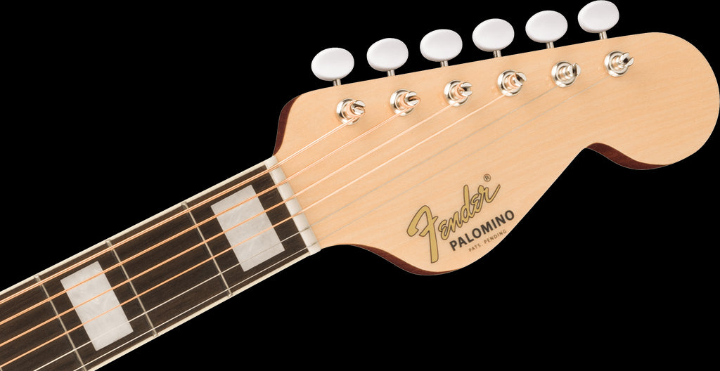 Fender Palomino Vintage Acoustic Guitar - Gold Pickguard - Aged Natural