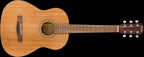 Fender FA-15 3/4 Scale Steel Acoustic Guitar with Gig Bag & Walnut Fingerboard in Natural