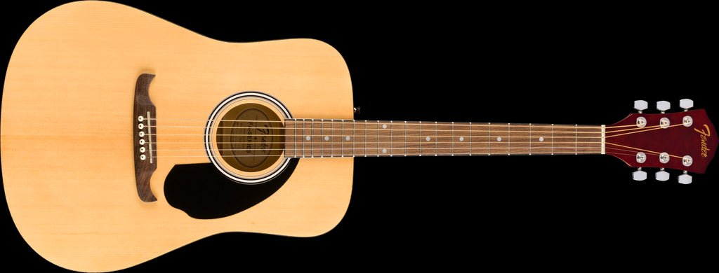 Fender FA-125 Dreadnought Acoustic Guitar with Walnut Fingerboard in Natural with Bag
