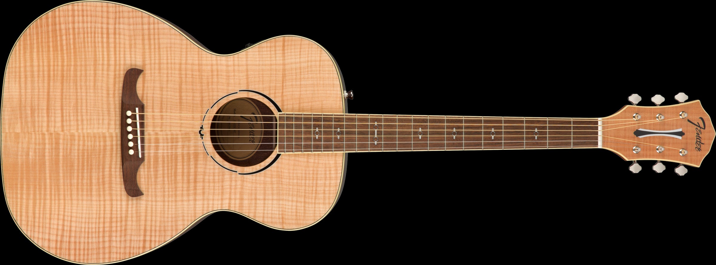 Fender FA-235E Concert Acoustic Guitar with Laurel Fingerboard in Natural