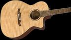 Fender FA-345CE Auditorium Acoustic Guitar with Laurel Fingerboard in Natural
