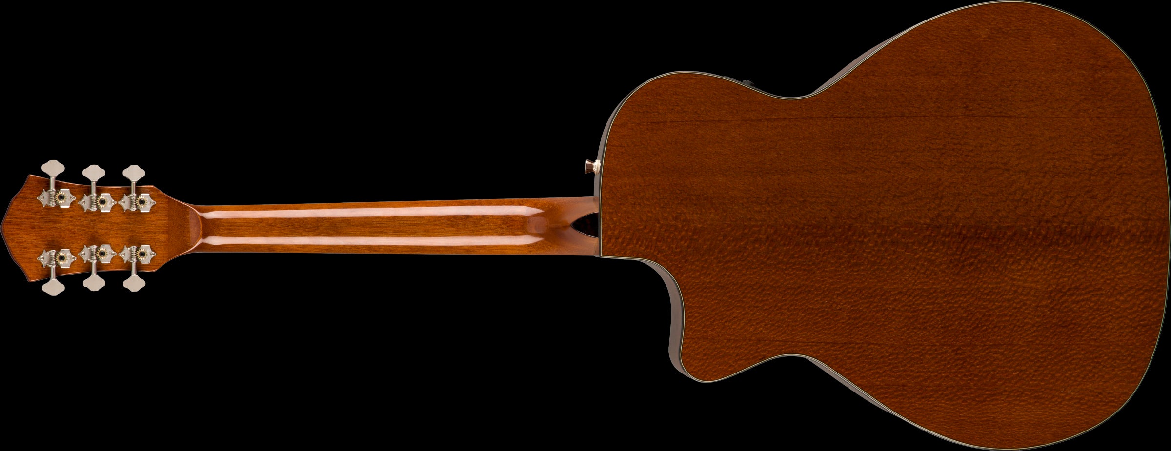 Fender FA-345CE Auditorium Acoustic Guitar with Laurel Fingerboard in 3-Tone Tea Burst