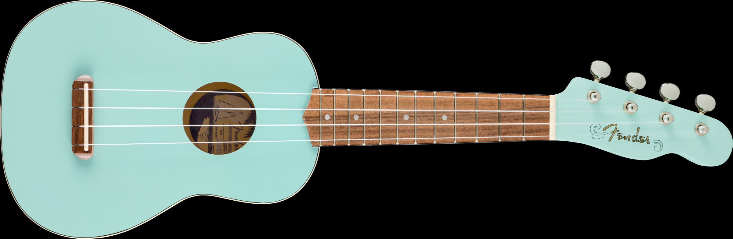 Fender Venice Soprano Ukulele Daphne Blue