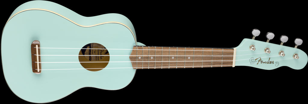 Fender Venice Soprano Ukulele Daphne Blue