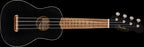 Fender Venice Soprano Uke Walnut Fretboard in Black