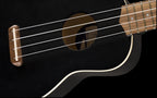 Fender Venice Soprano Uke Walnut Fretboard in Black