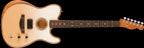 Fender Finneas Acoustasonic Telecaster Electric Guitar w/Rosewood Fretboard - Cappuccino Fade