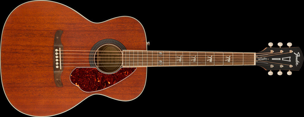 Fender Tim Armstrong Hellcat Acoustic Guitar with Walnut Fingerboard in Natural