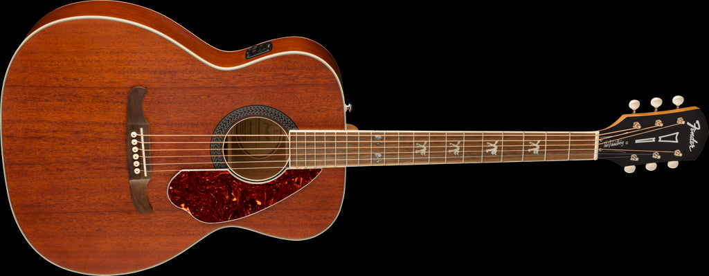 Fender Tim Armstrong Hellcat Acoustic Guitar with Walnut Fingerboard in Natural