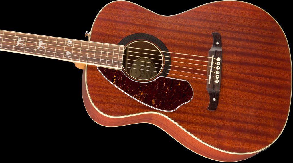 Fender Tim Armstrong Hellcat Left-Handed Acoustic Electric Guitar with Walnut Fingerboard in Natural
