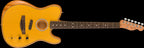 Fender Acoustasonic Player Telecaster Electric Guitar - Rosewood Fingerboard - Butterscotch Blonde
