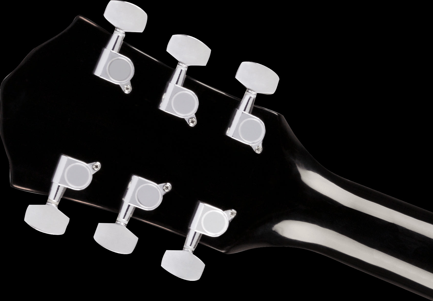 Fender FA-125CE Dreadnought Acoustic Guitar with Walnut Fingerboard in Black