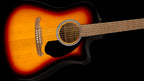Fender FA-125CE Dreadnought Acoustic Guitar with Walnut Fingerboard in Sunburst