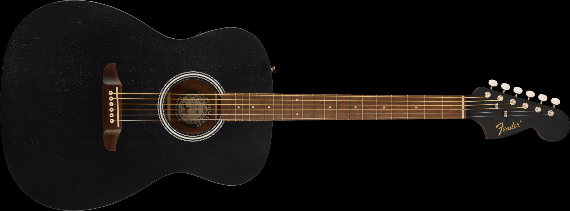 Fender Monterery Standard Acoustic Guitar with Black Top