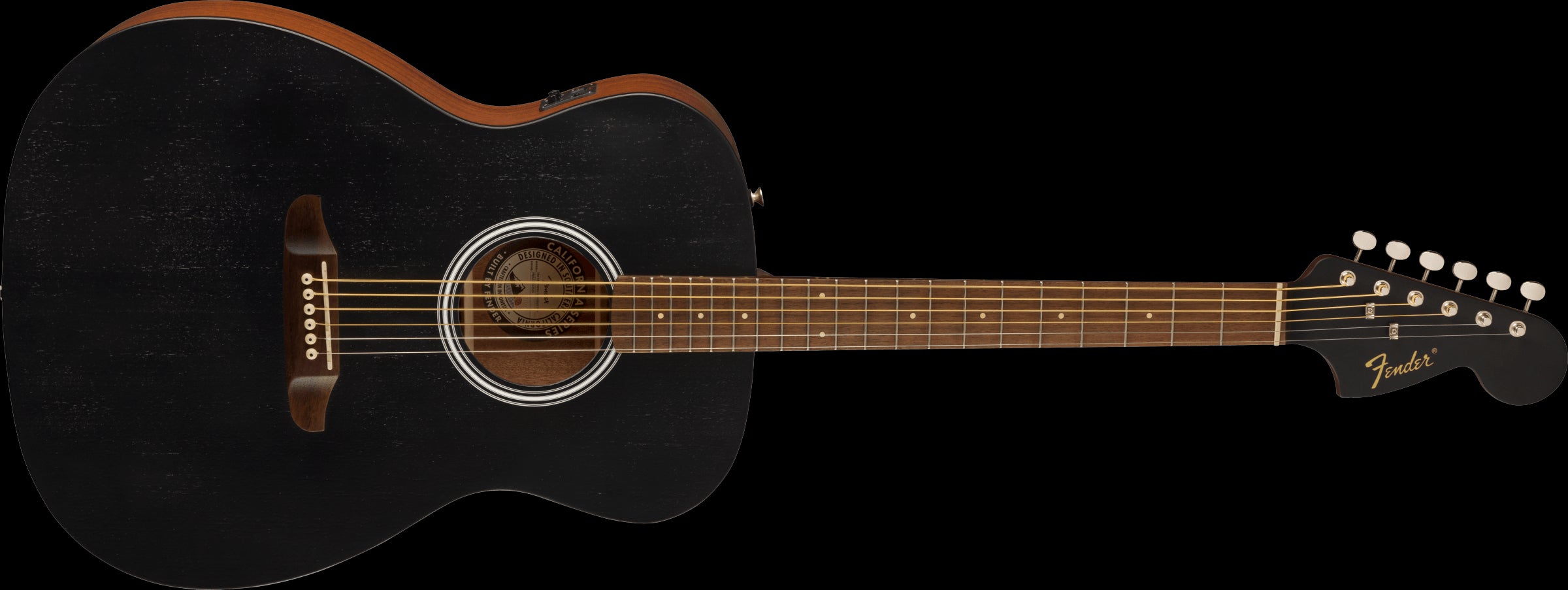 Fender Monterery Standard Acoustic Guitar with Black Top