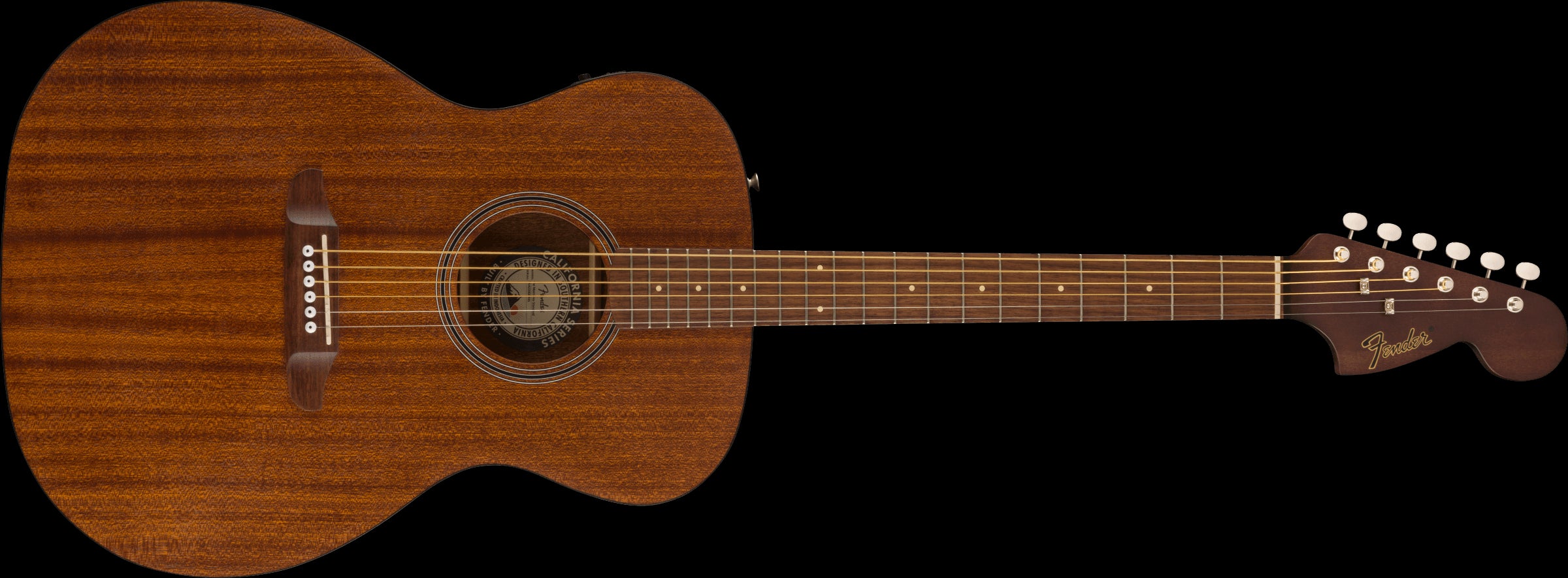 Fender Monterery Standard Acoustic Guitar in Natural Mahogany