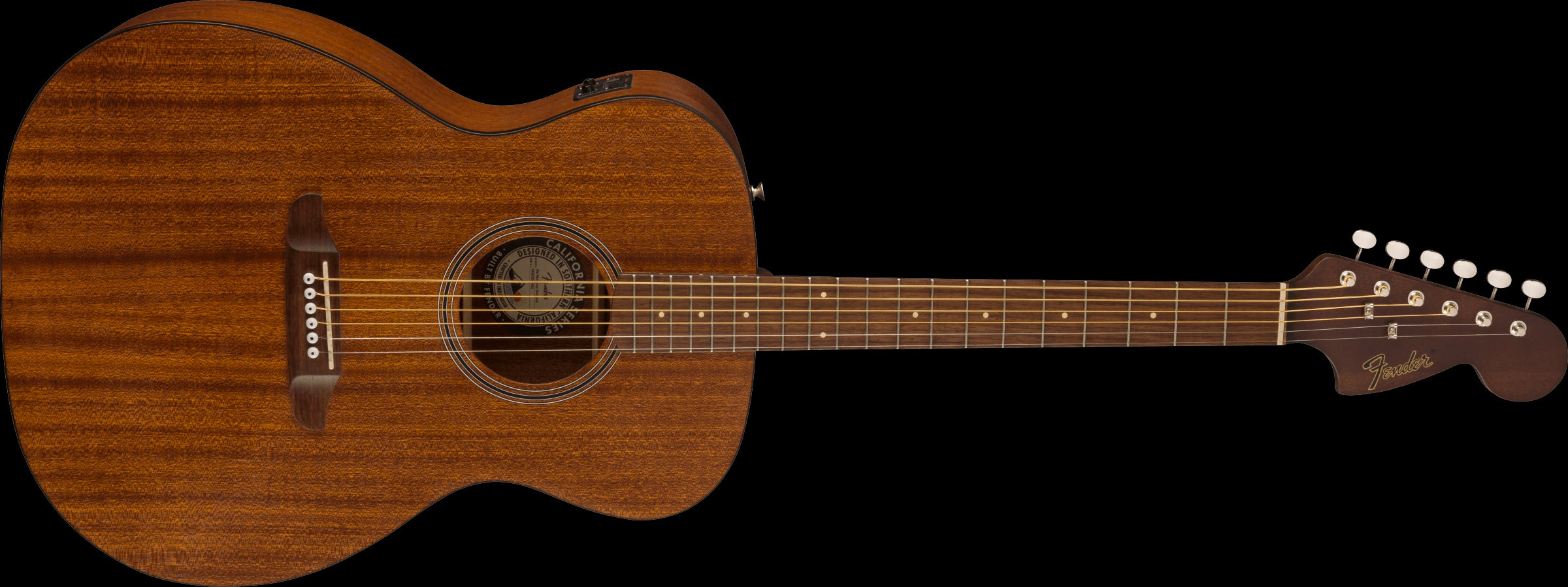 Fender Monterery Standard Acoustic Guitar in Natural Mahogany