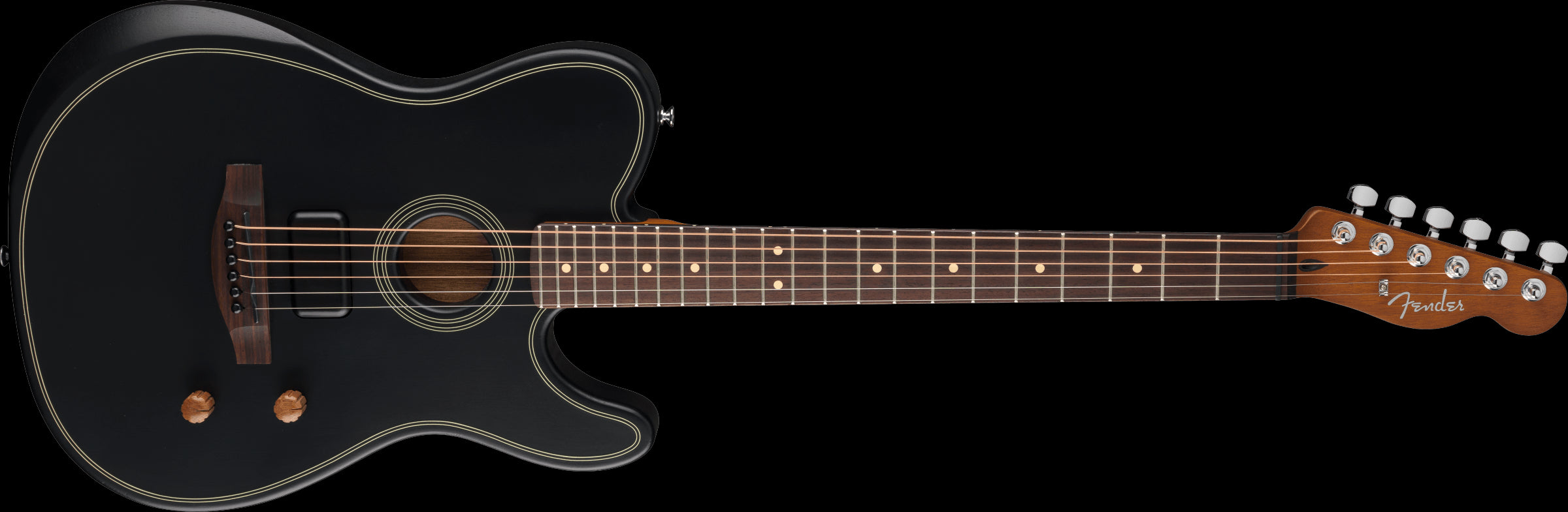 Fender Acoustasonic Standard Telecaster Black
