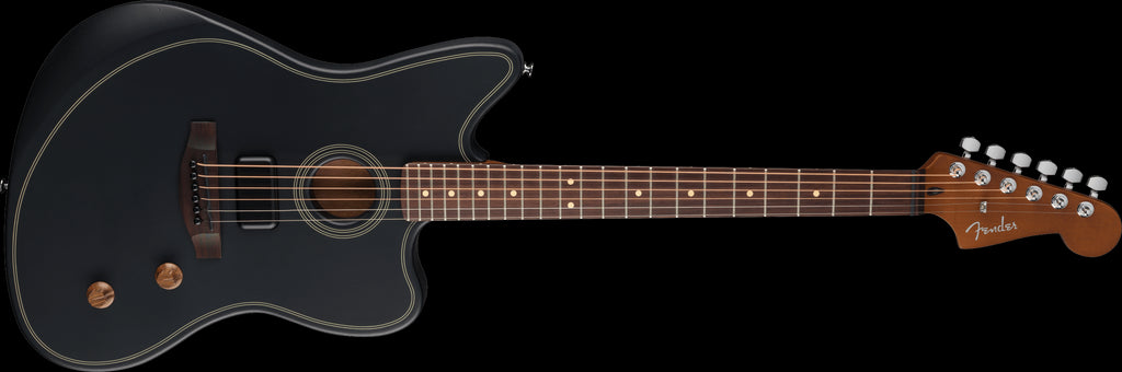 Fender Acoustasonic Standard Jazzmaster - Black