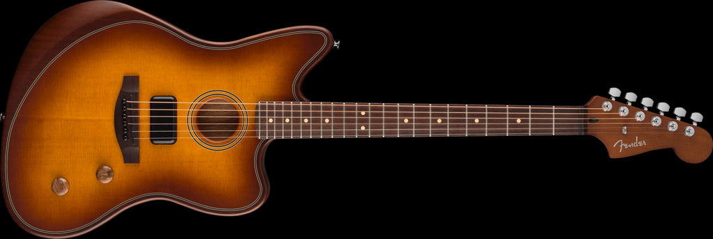 Fender Acoustasonic Standard Jazzmaster - Honey Burst