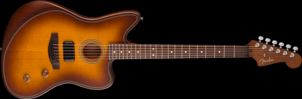Fender Acoustasonic Standard Jazzmaster - Honey Burst