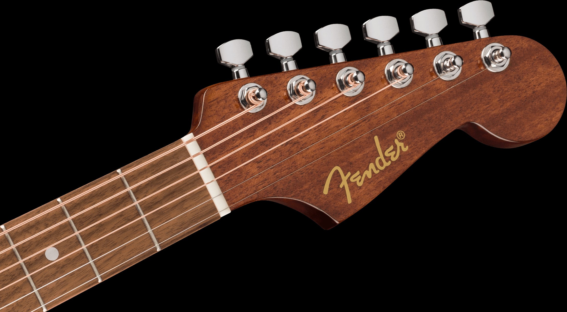 Fender California Standard Redondo Mini w/Bag Spruce Top - Black