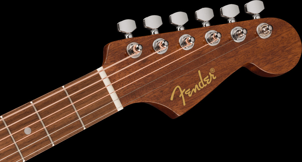 Fender California Standard Redondo Mini w/Bag Sapele Top - Natural Sapele